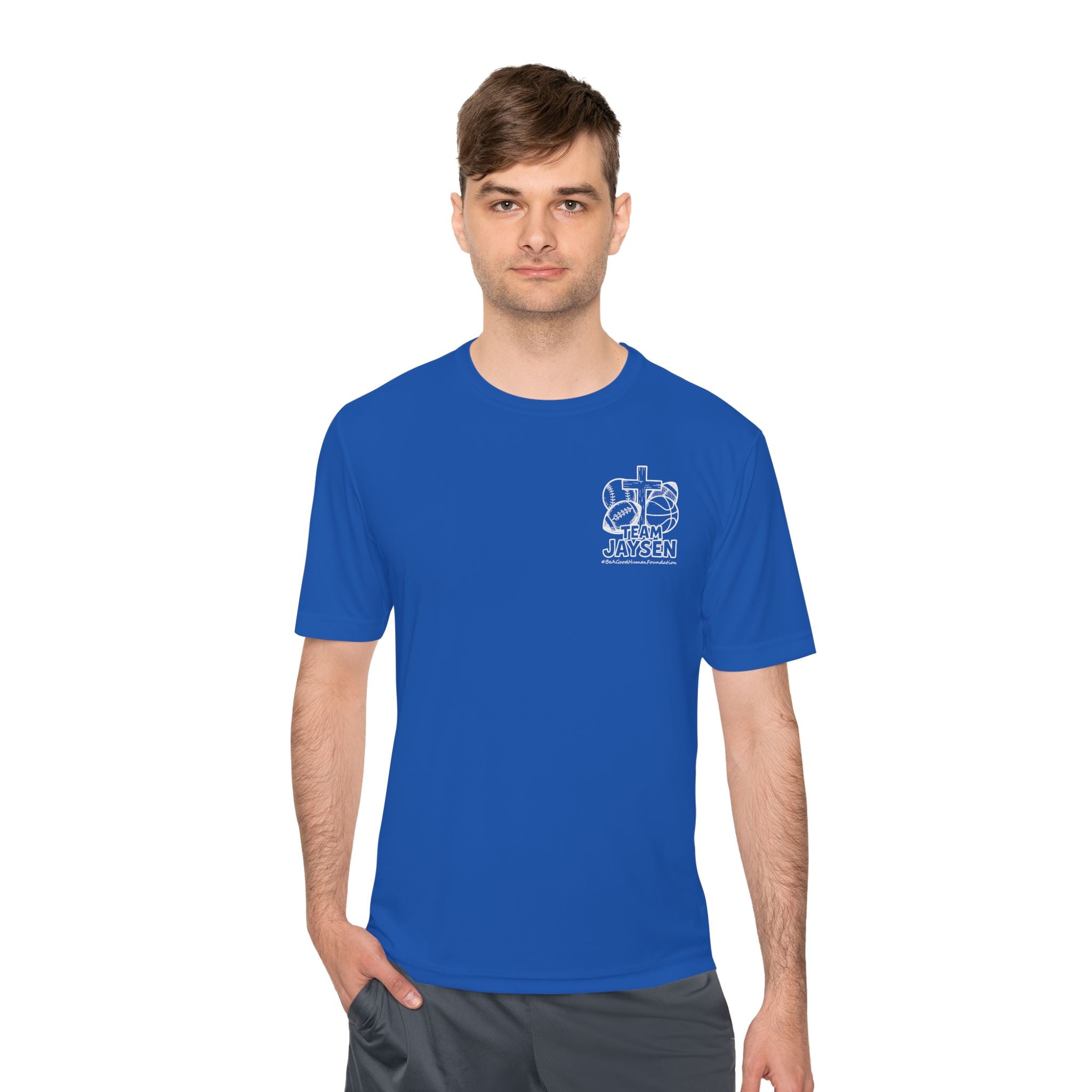 Team Jaysen Sports Tee — Faith & Athletics Moisture-Wicking Shirt