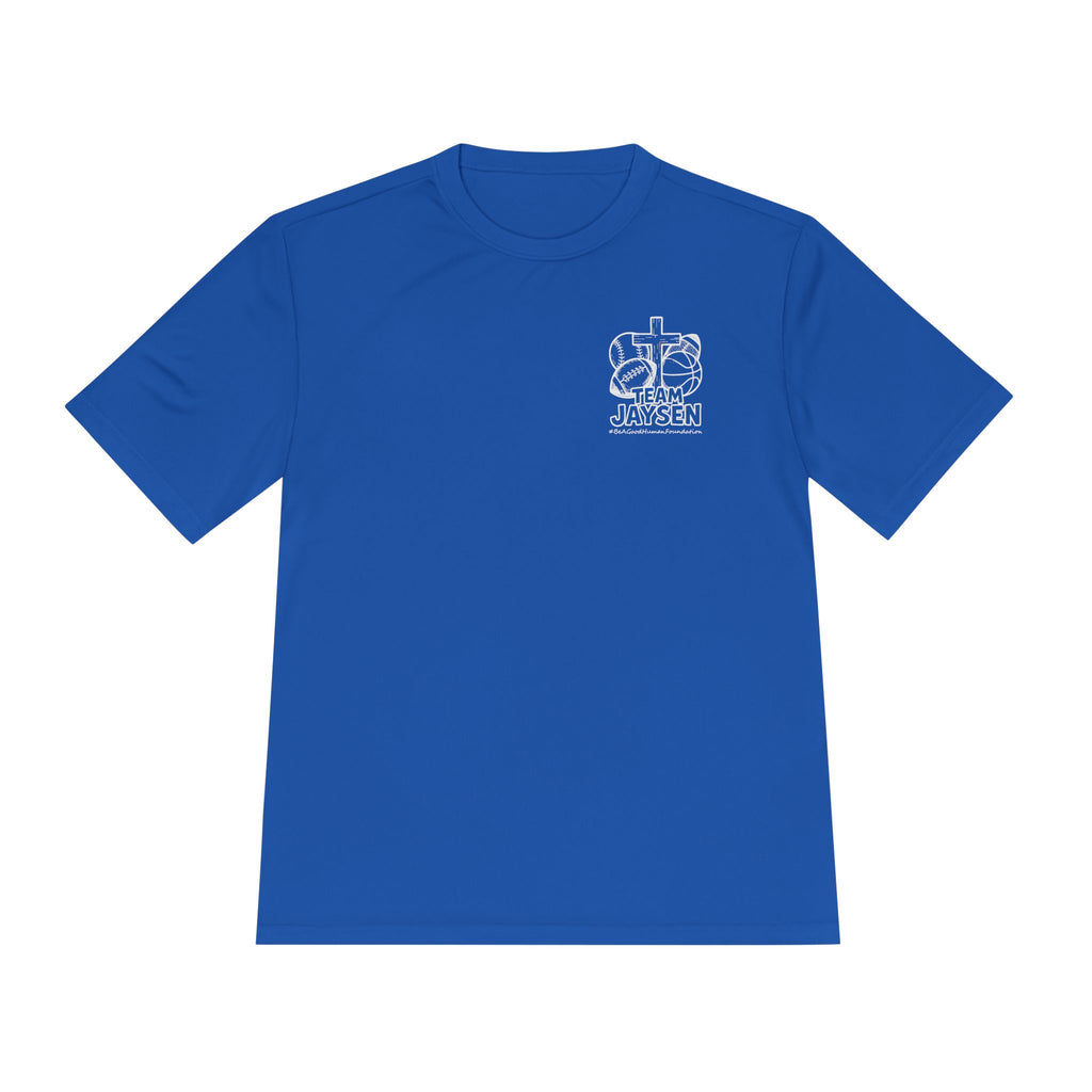 Team Jaysen Sports Tee — Faith & Athletics Moisture-Wicking Shirt